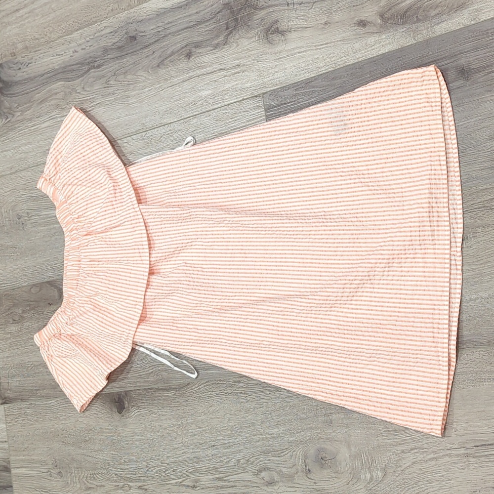 Parfois Collection Stripes Off the Shoulder Dress